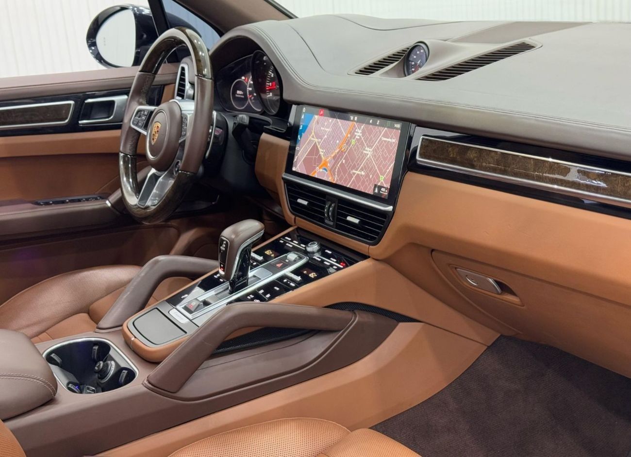 بورش كايان S 2.9L (435 HP) 2019 Porsche Cayenne S, One Year Warranty, Full Service History, GCC