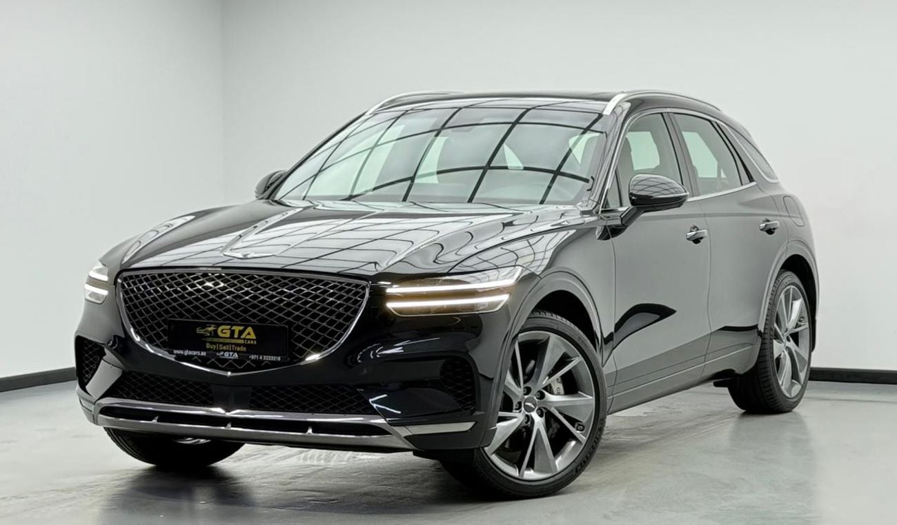 جينيسس GV70 2023 Genesis GV70 Platinum Sport, 2027 Genesis Warranty + Service Pack, Very Low Km, GCC