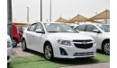 Chevrolet Cruze WHITE 2014 GCC NO ACCIDENT NO PAIN PERFECT