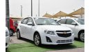 Chevrolet Cruze WHITE 2014 GCC NO ACCIDENT NO PAIN PERFECT