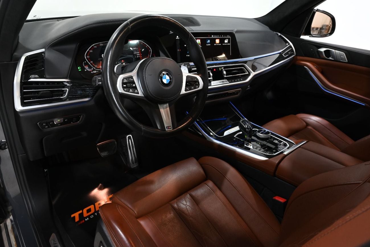 BMW X7 XDRIVE40I M SPORT 2022 BMW X7 xDrive40i M-Sport,1/2027 BMW Warranty And Service Pack, BMW Service History, GCC