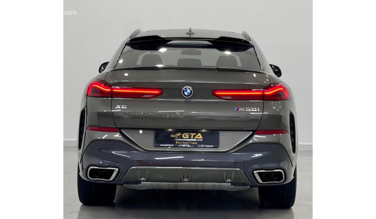 BMW X6 50i M Sport 2020 BMW X6 M50i MasterClass Edition, DEC 2026 BMW Warranty + Service Package, GCC