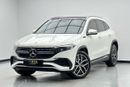 Mercedes-Benz EQA 350 SUV 2022 Mercedes Benz EQA 350 4Matic, 2027 Mercedes Warranty + Service Pack, Full PPF, Very Low Km, GCC