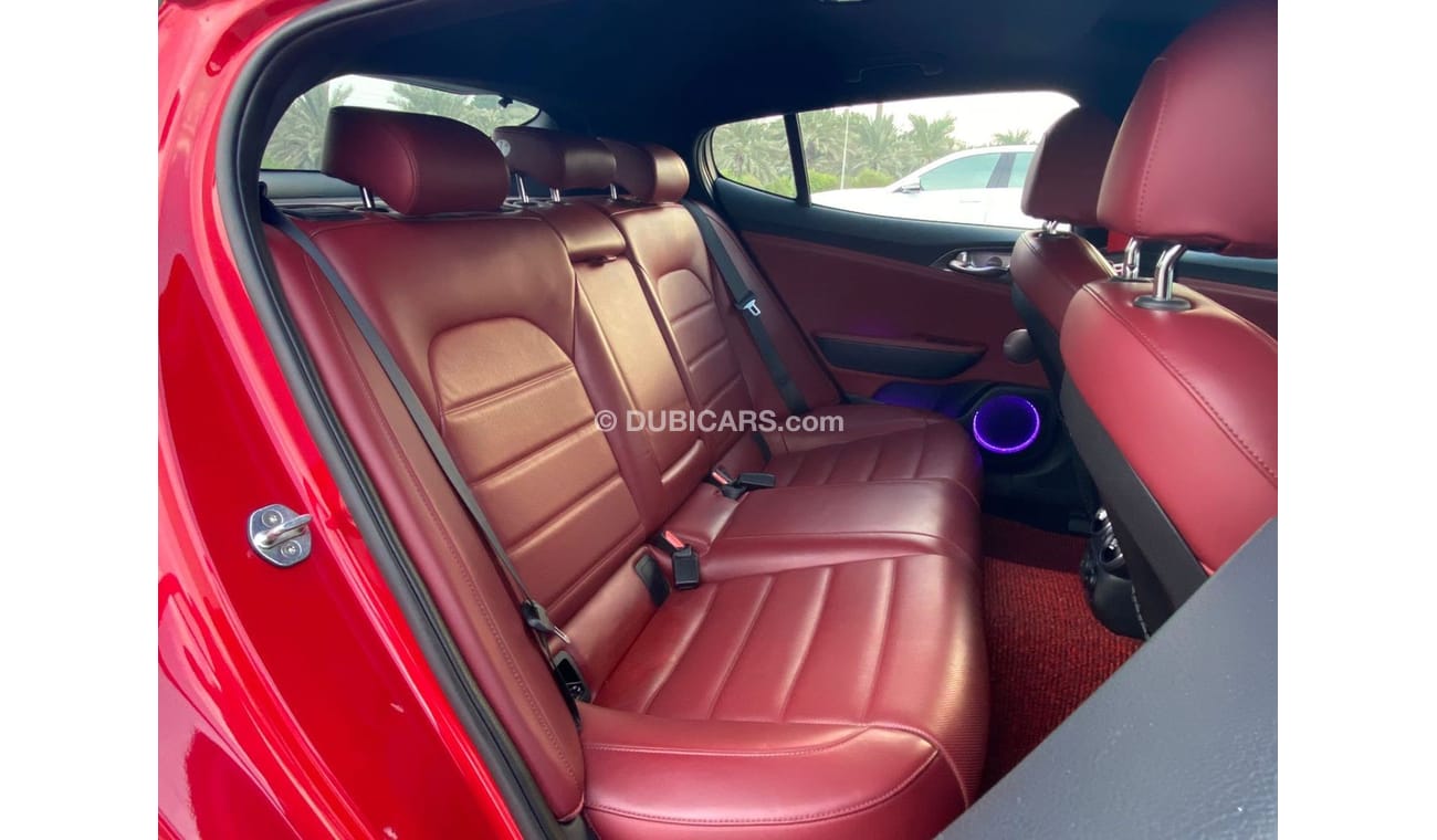 كيا ستينجر GT كيا STINGER موديل 2018 ضمان سنتين كيلو متر مفتوح