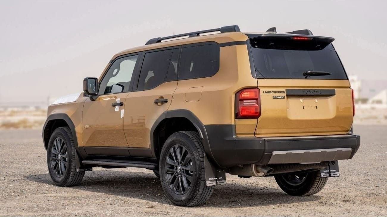 تويوتا برادو ADVENTURE TOYOTA PRADO 250 WX+ LUXURY 2.4P AT MY2025- SAND