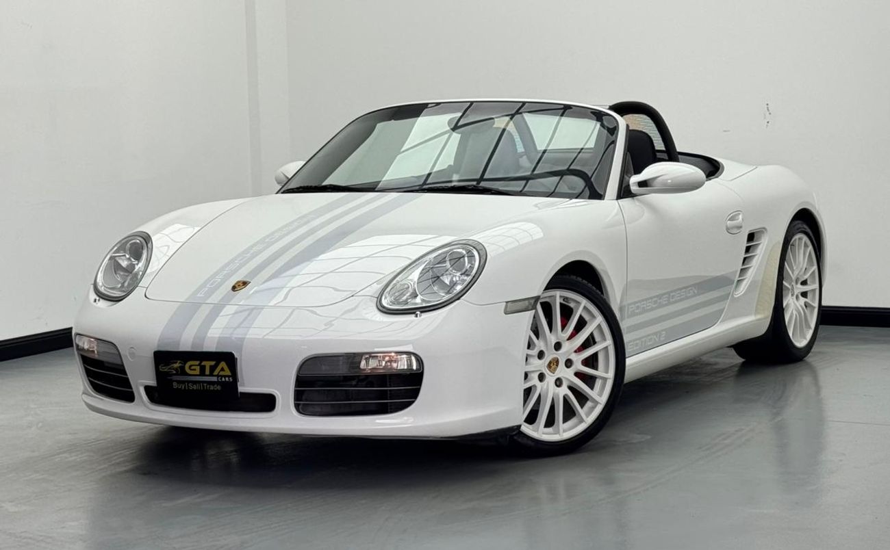 Porsche 718 Boxster 2008 Porsche Boxster design edition 2, Full Porsche Service History, Excellent Condition, GCC