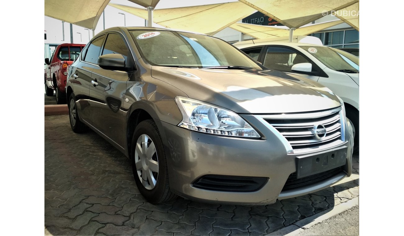 Nissan Sentra 2016 BROWN GCC NO PAIN NO ACCIDENT PERFECT