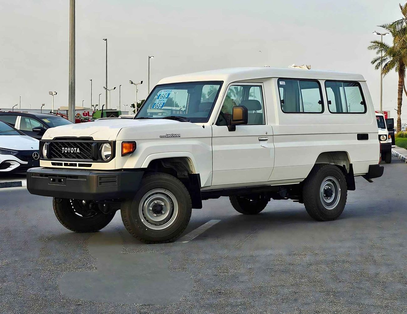 تويوتا لاند كروزر 70 LC78 |  4.5L V8 Diesel | M/T | Winch Snorkel | Ready Unit (CODE # 69035)
