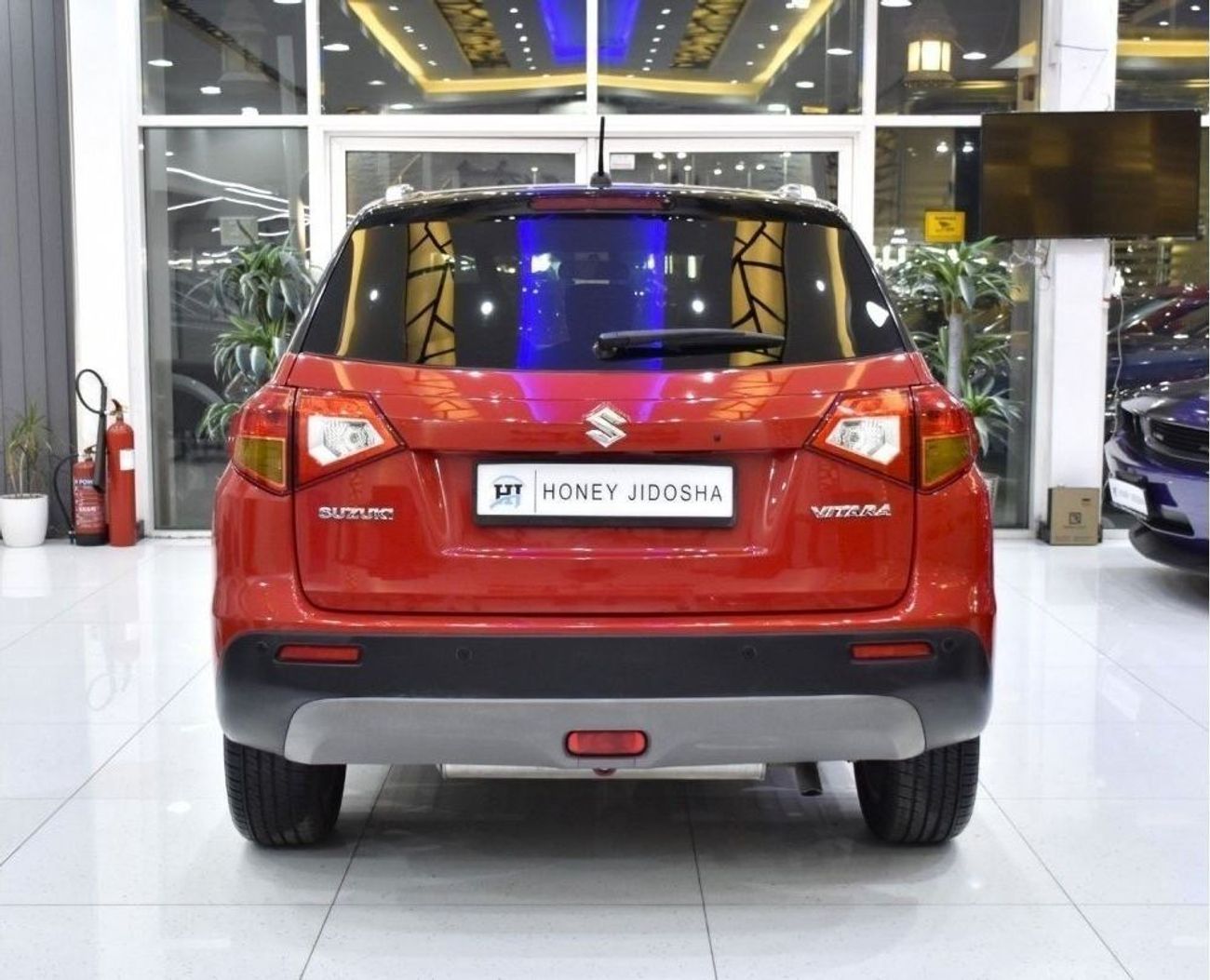 Suzuki Vitara EXCELLENT DEAL for our Suzuki Vitara ( 2017 Model ) in Red Color GCC Specs