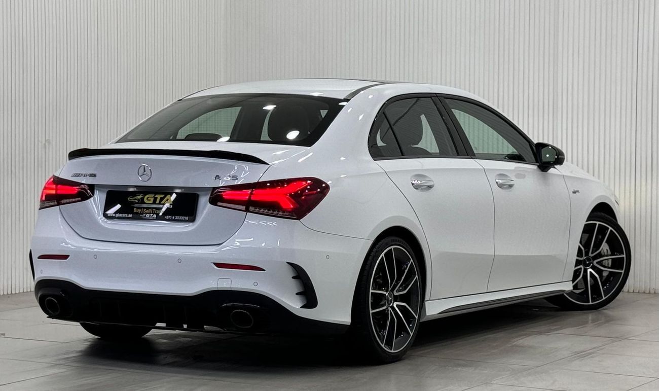 Mercedes-Benz A 35 AMG Premium 2021 Mercedes Benz A35 AMG 4MATIC Aerodynamic Package, Nov 2025 Mercedes Warranty, Full Opti