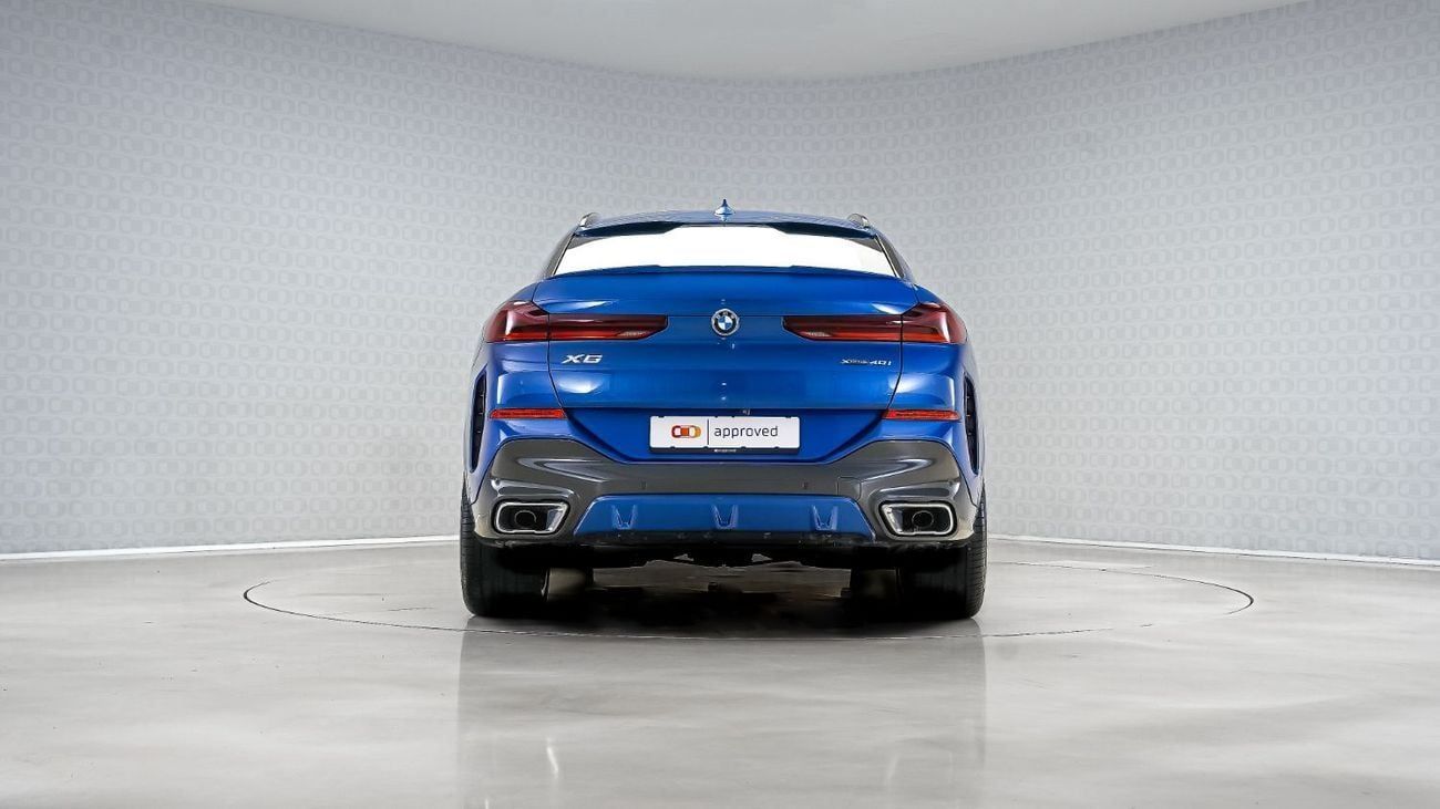 BMW X6 40i M Sport 3.0L | AED 3,685 PM | Up to 3 Years Warranty | GCC