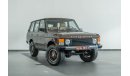 لاند روفر رينج روفر 1988 Range Rover Vogue SE 3.5L V8 Fuel Injection / British Motor Industry Heritage Trust Certified M