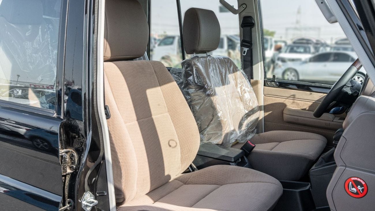 Toyota Land Cruiser 70 2026 Toyota Land Cruiser LC76 4.0L AT Petrol (Black-Brown) With Radar