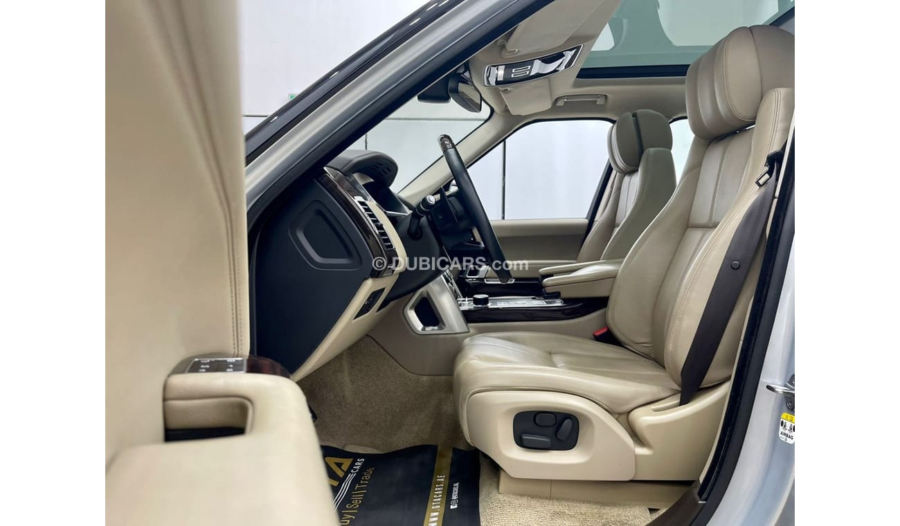 Land Rover Range Rover 2014 Range Rover Vogue SE Supercharged, Range Rover Service History, GCC