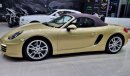 Porsche Boxster Std SPECIAL OFFER  PORSCHE BOXSTER 2013 GCC IN PERFECT CONDITION WITH ONLY 34K KM (SERVICE H