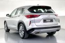 إنفينيتي QX50 Luxe | عرض العيد الحصري | خالية من أضرار الفيضانات