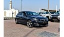 Peugeot 308 833 PER MONTH | PEUGEOT 308 GT LINE | 0% DOWNPAYMENT | IMMACULATE CONDITION