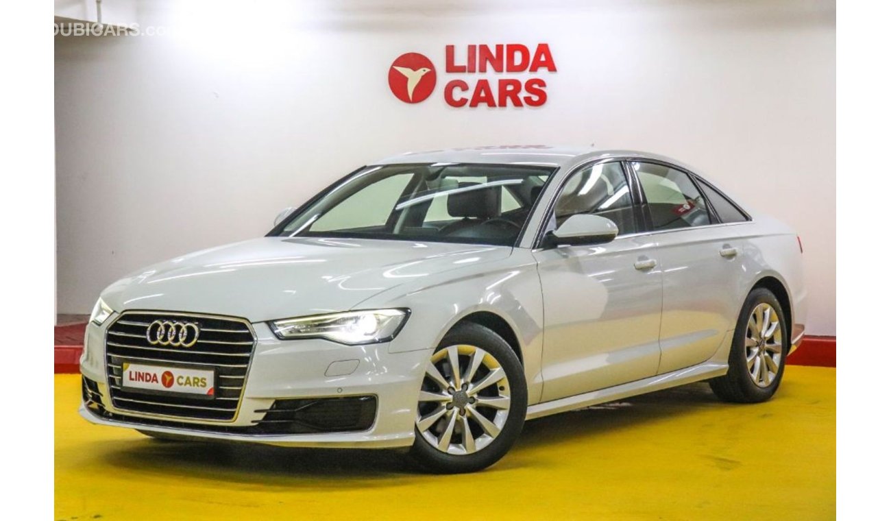 أودي A6 Audi A6 2016 GCC under Warranty with Zero Down-Payment.