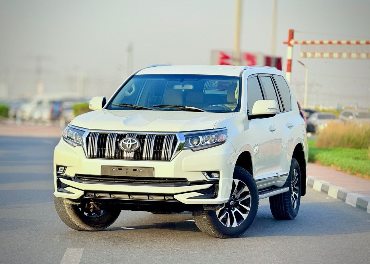 Toyota Prado 2020 TXL V4 LHD Petrol Engine Full Option Car is Very Clean Title