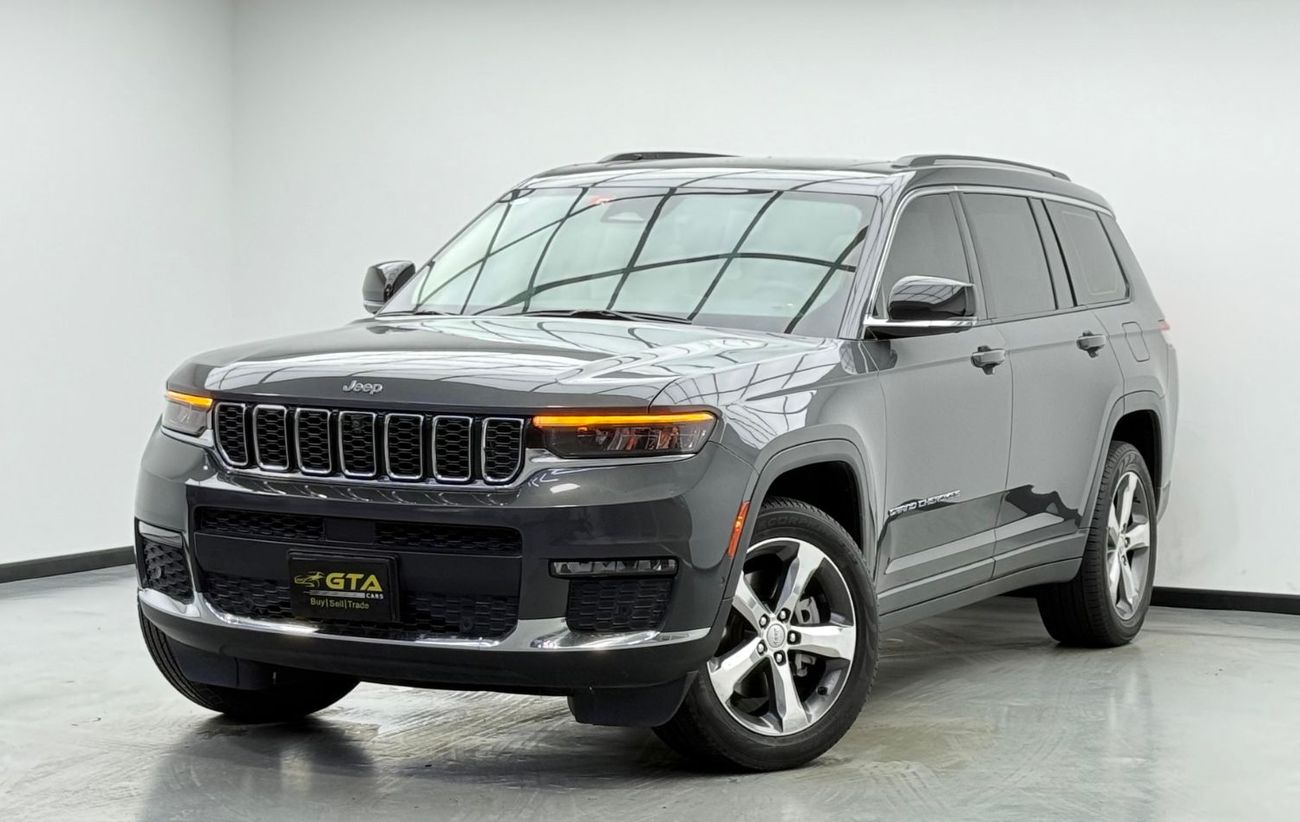 جيب جراند شيروكي 2022 Jeep Grand Cherokee L Limited, 2027 Jeep Warranty + Service Contract, Jeep FSH, GCC