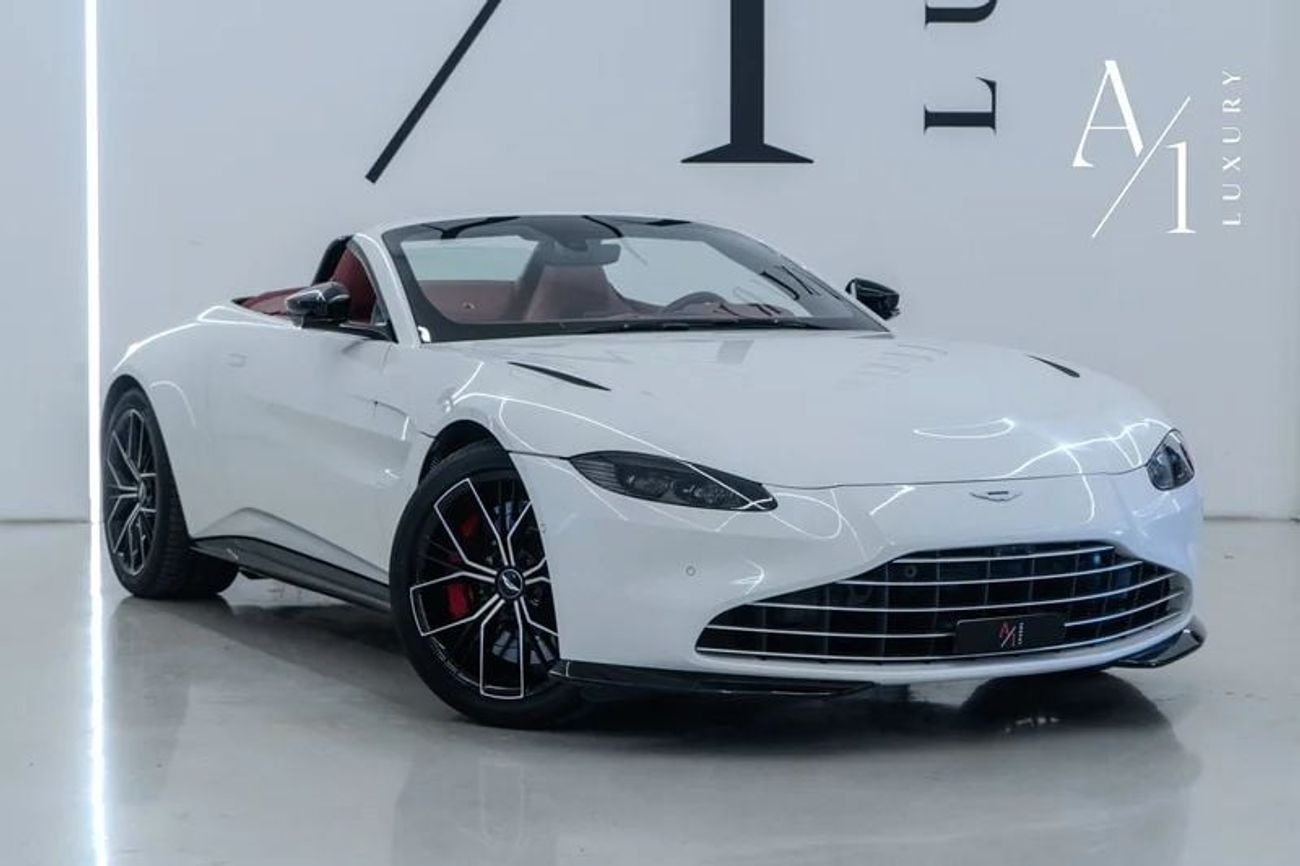 أستون مارتن فانتيج 2022 Aston Martin Vantage Roadster V8, Fully Loaded, Service Contract, GCC Spec