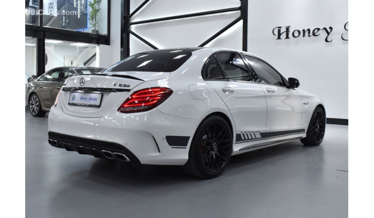 Mercedes-Benz C 63 AMG EXCELLENT DEAL for our Mercedes Benz C63 S AMG ( 2016 Model ) in White Color GCC Specs