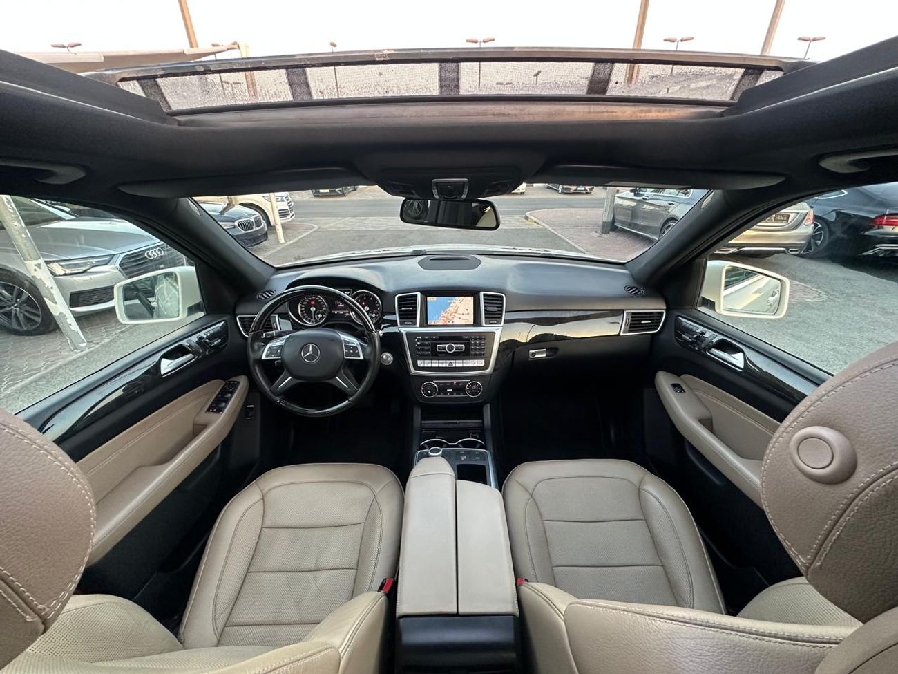 مرسيدس بنز ML 500 Mercedes ML 500 AMG_Gcc_2013_Excellent_Condition _Full option