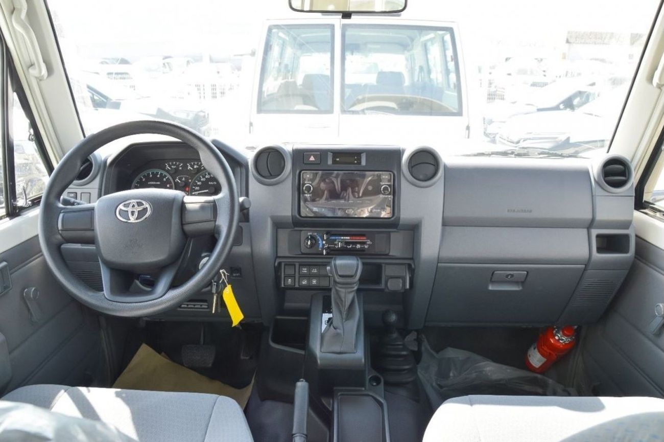 تويوتا لاند كروزر 70 TOYOTA LAND CRUISER 78 SERIES 4.0L 4WD PETROL SUV 2024 | AUTO TRANSMISSION | MANUAL WINDOWS | STEELS