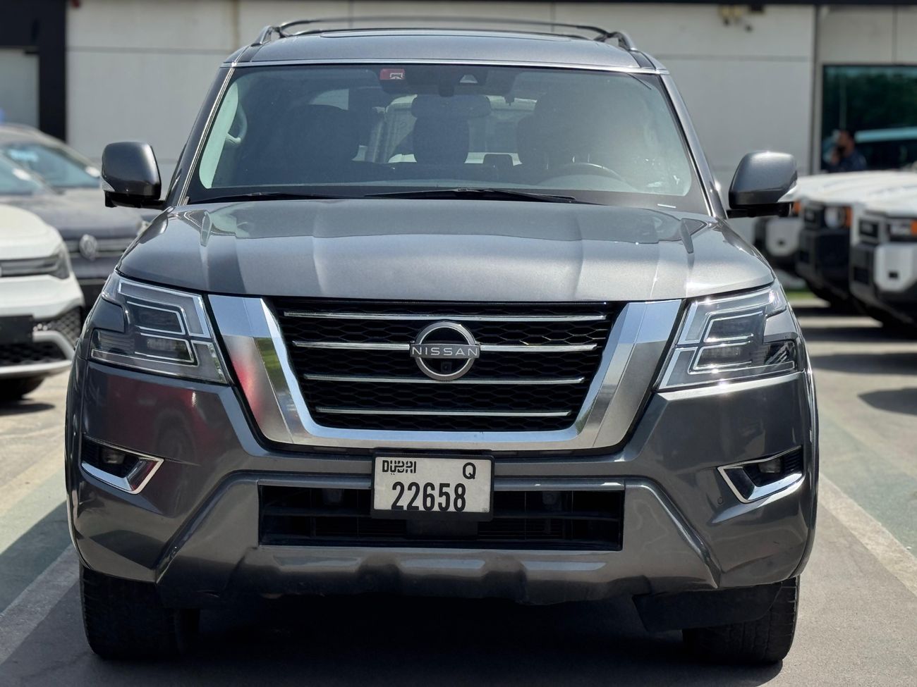 Nissan Armada PATROL / 5.6 V8 PETROL / PWR SEATS WITH 360* CAMERA / FULL OPT / UAE REGISTERED