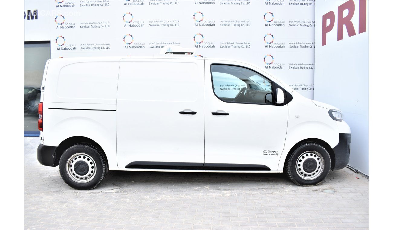 Peugeot Expert 2.0L AUTO WITH CHILLER 2018 GCC AGENCY WARRANTY UP 2023 OR 200,000KM