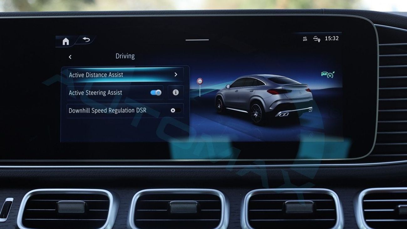 مرسيدس بنز GLE 53 AMG COUPE 4MATIC+ EQ Boost GCC مع ضمان لمدة 5 سنوات + خدمة لمدة 5 سنوات