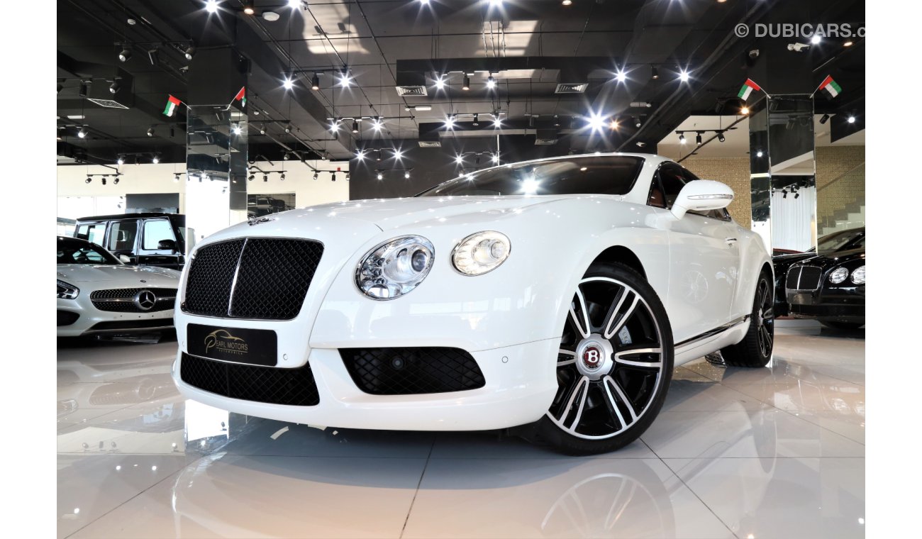 بنتلي كونتيننتال جي تي 2015 II GCC BENTLEY CONTINENTAL GT V8 II VERY LOW MILEAGE