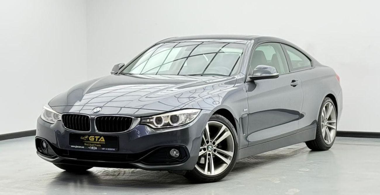 BMW 420i M Sport 2.0L 2016 BMW 420i Coupe, Service History, Fully Loaded, Excellent Condition, GCC
