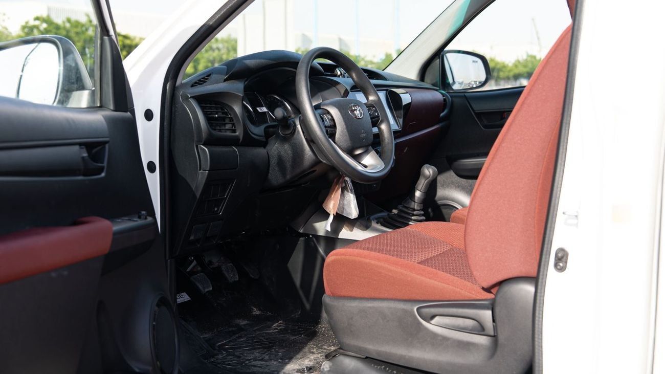 Toyota Hilux 2025 Toyota Hilux Single Cab 2.7 - Super White Inside Red | Export Only
