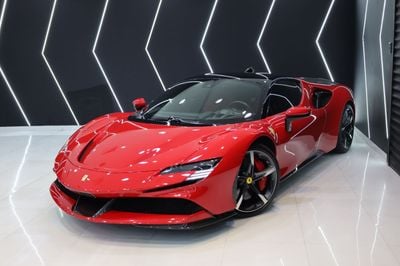 Ferrari SF90 STRADALE 2022 SF90 Stradale, Asseto Fiorano Package, Carbon Ext/Int, JBL Audio, Al Tayer Warranty + Service!!