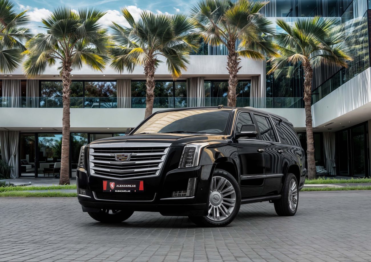 كاديلاك إسكالاد Escalade Platinum ESV | 3,134 P.M | Platinum ESV | 0% Downpayment | Full Cadillac History!
