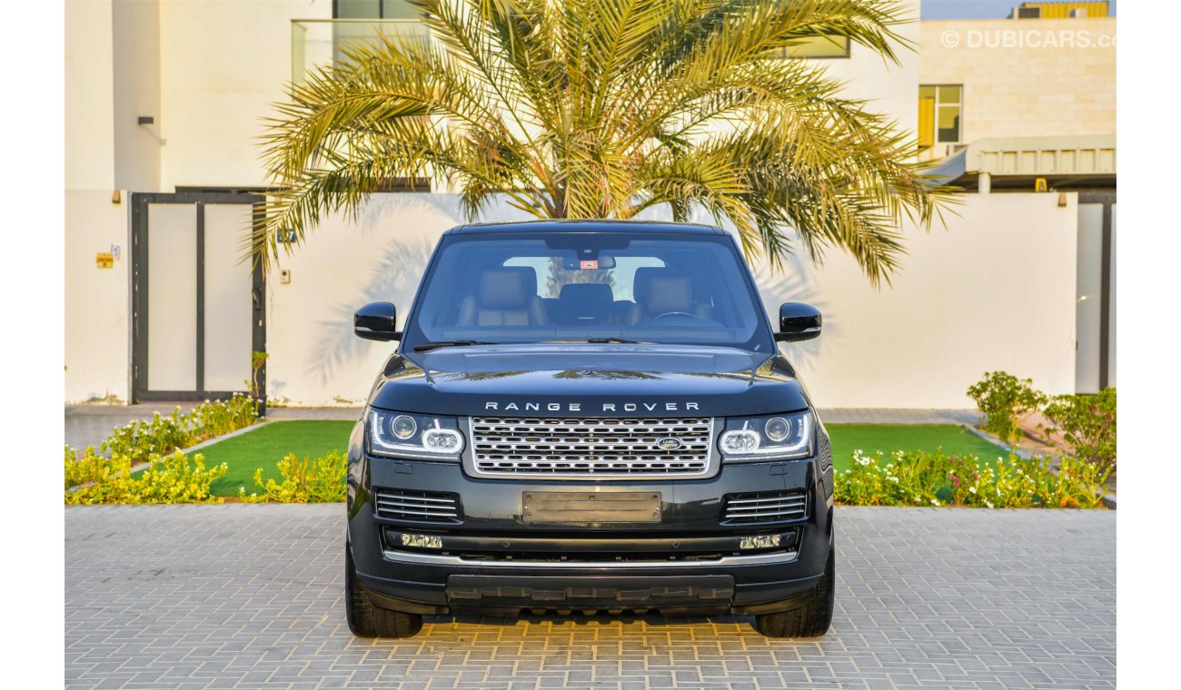 Land Rover Range Rover Vogue HSE Full Agency History Under Warranty till 2020 - AED 4,485 PM - 0% DP