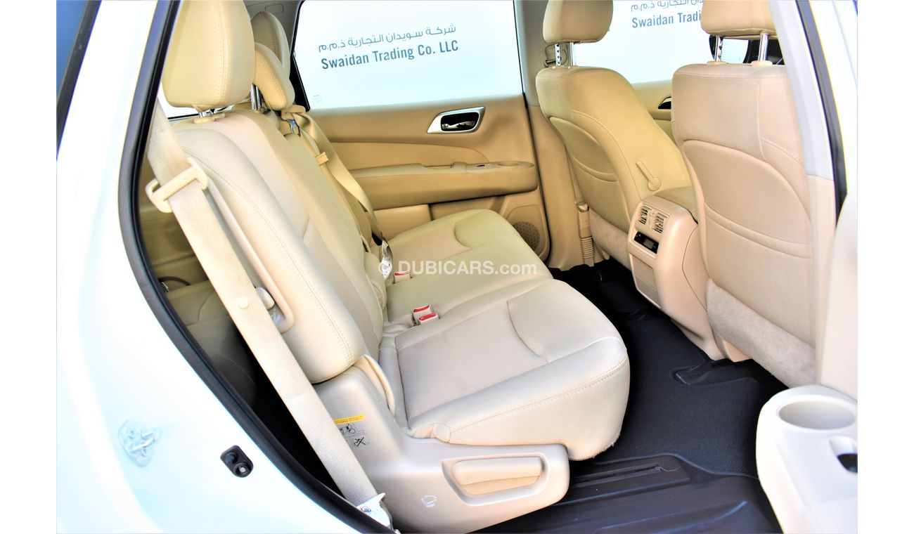 نيسان باثفايندر 3.5L S 4WD V6 2018 GCC SPECS DEALER WARRANTY