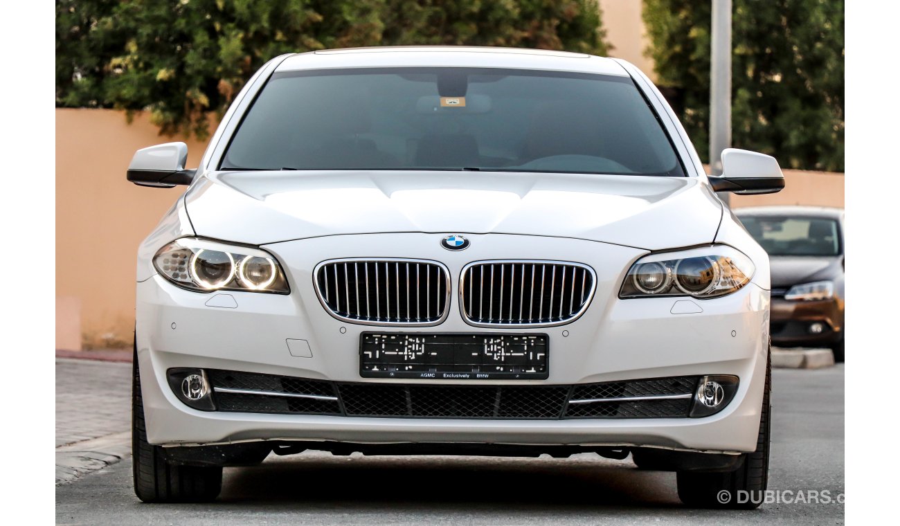 BMW 530i i 2013 GCC under Warranty with Zero Down-Payment.