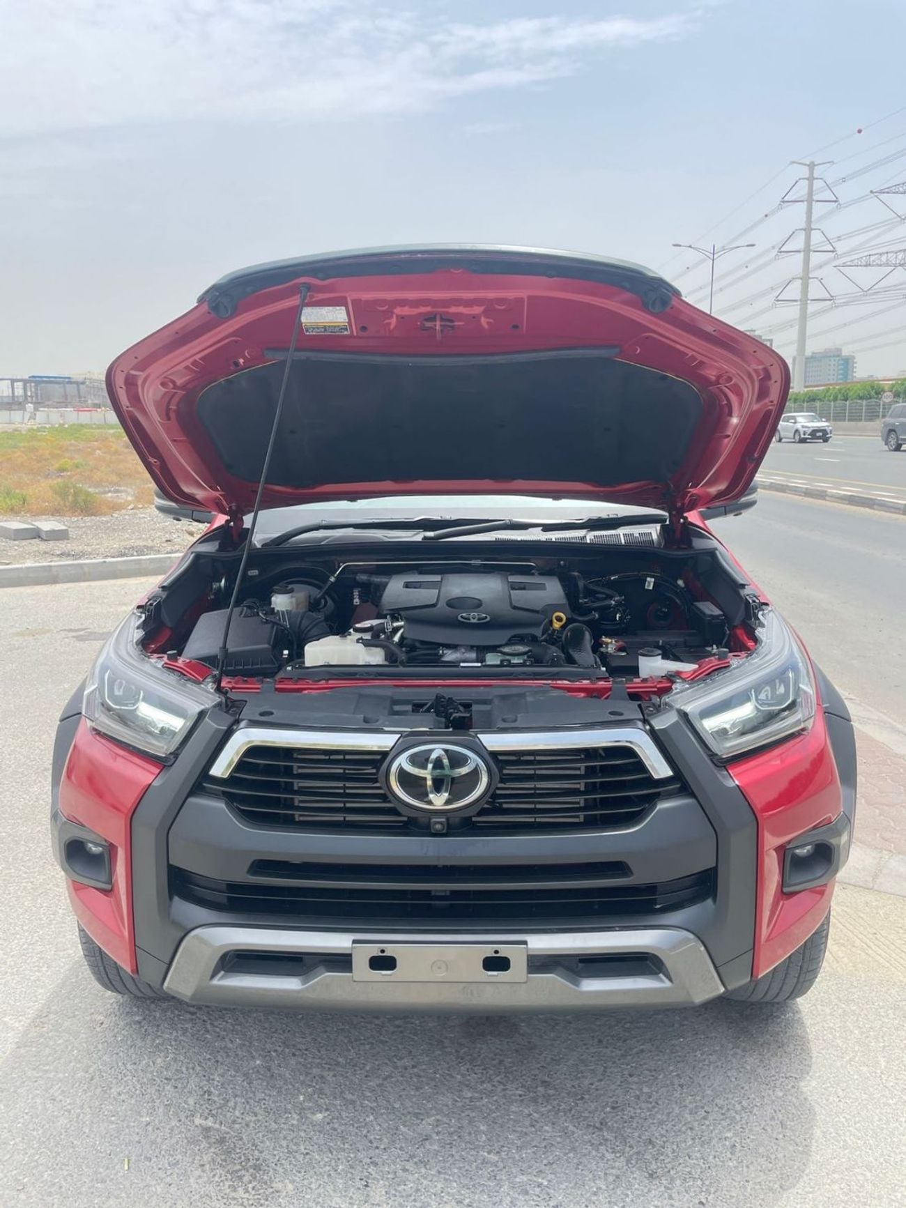 Toyota Hilux diesel engine ,2.8 liter ,Automatic gear ,year model 2024 ,right hand drive ,only for export availab