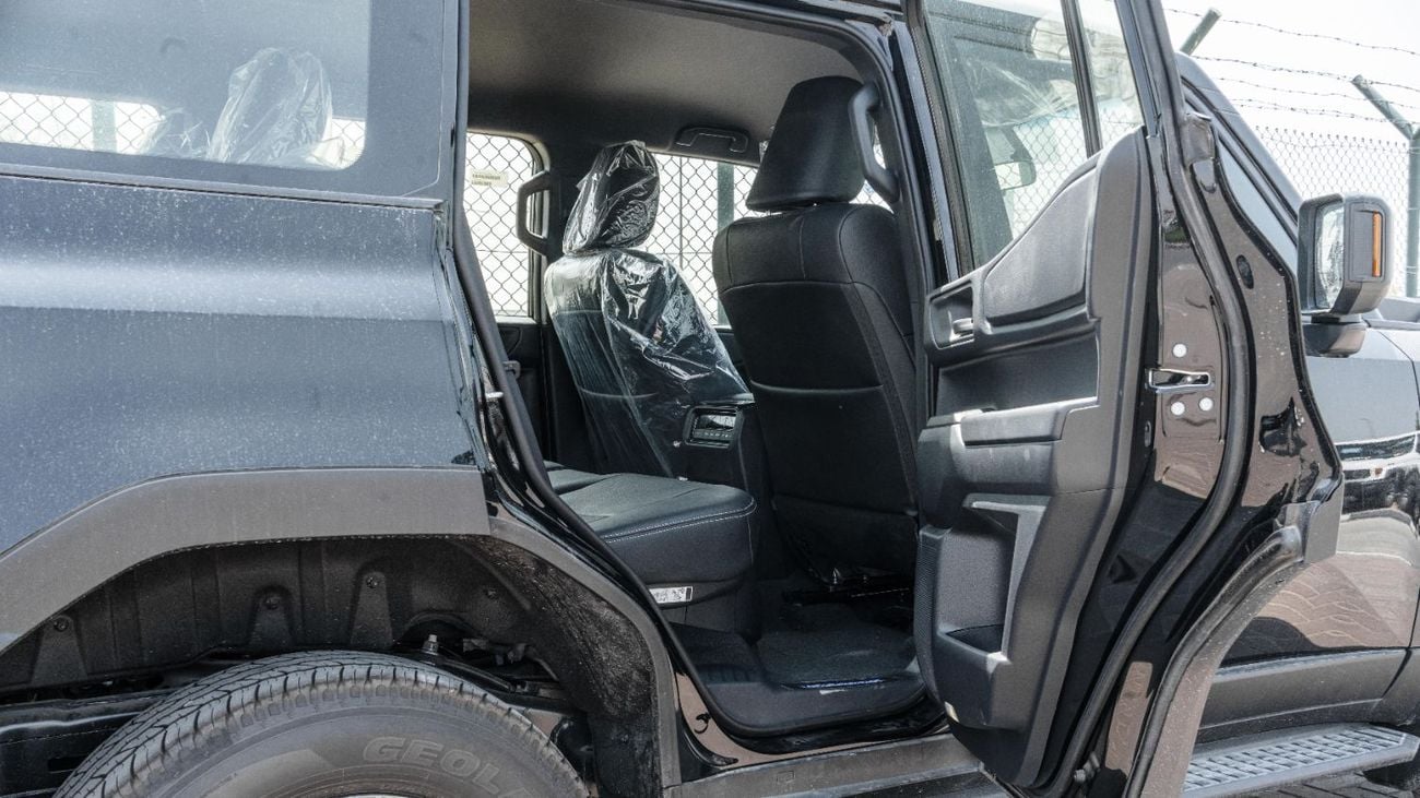 Toyota Prado 2026 Toyota Prado 2.4L Petrol (Black-Black) Mid Option