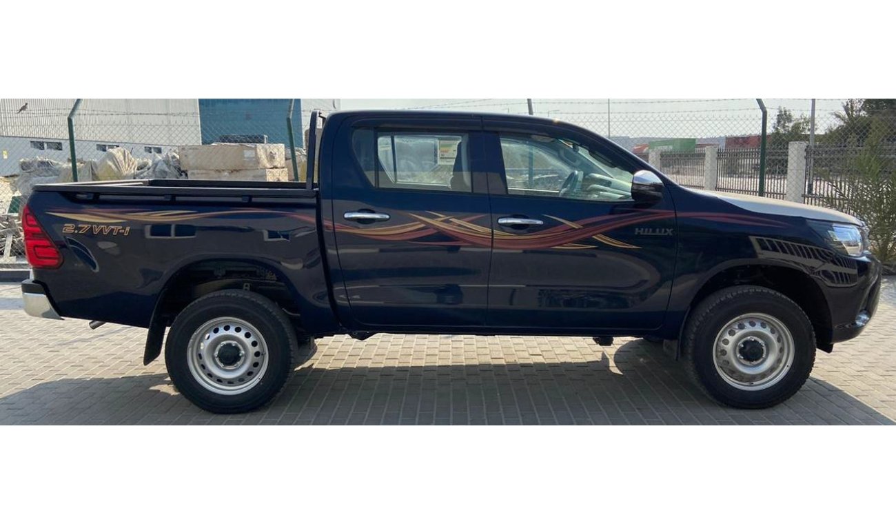 تويوتا هيلوكس DC 2.7L 4x4 6AT 2021 Limited stock available in colors