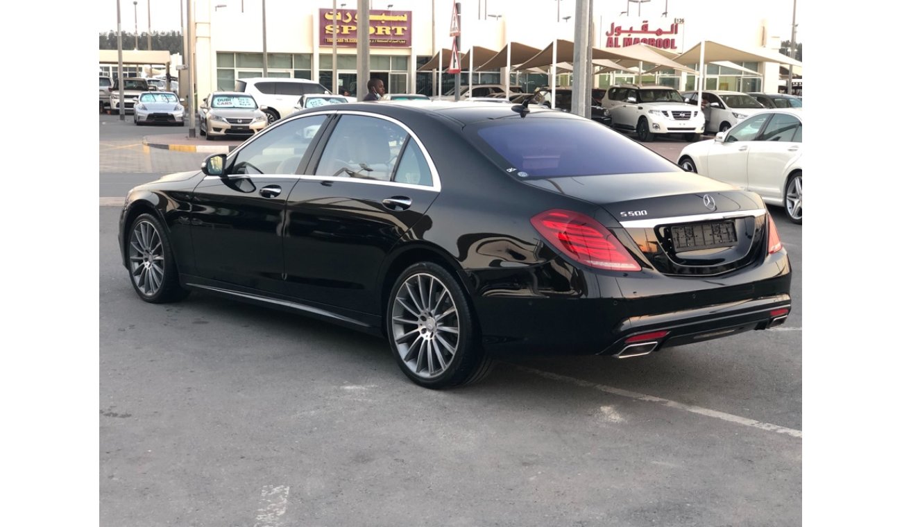 Mercedes-Benz S 500 Mercedes Benz S500 model 2015 GCC car prefect condition full option  panoramic roof leather seats ba