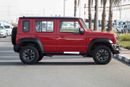 Suzuki Jimny 2024 Suzuki Jimny 1.5 GLX - Sizzling Red + Black inside Black | Export Only