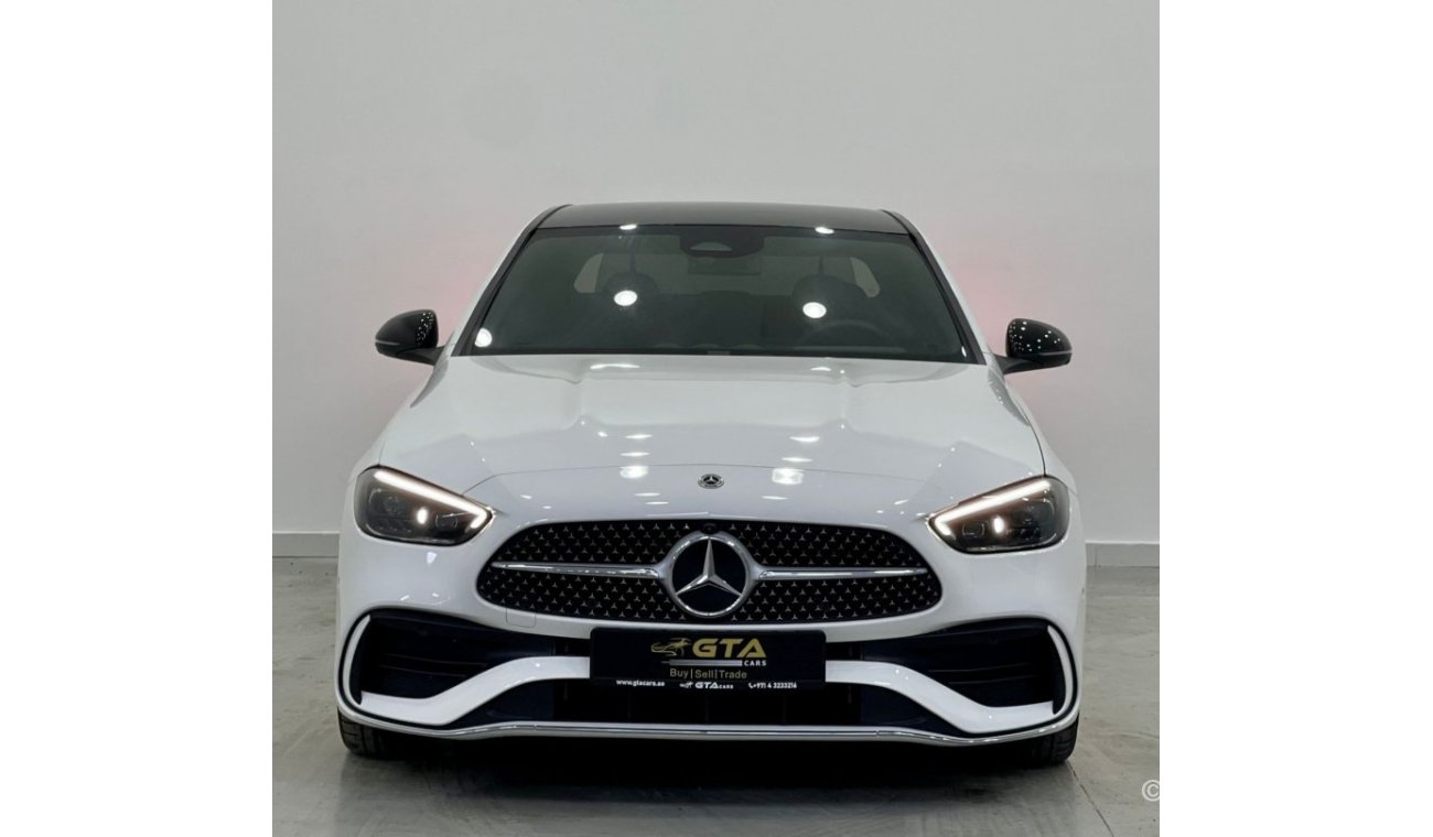 مرسيدس بنز C 300 2022 Mercedes Benz C300 AMG, Mercedes Warranty + Service Contract, Very Low Kms, GCC