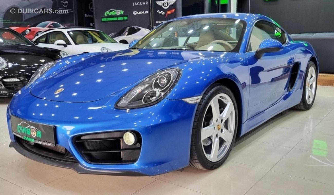 Porsche Cayman Std SPECIAL OFFER PORSCHE CAYMAN 2016 GCC IN PERFECT CONDITION FULL PORSCHE SERVICE HISTORY FOR 149K