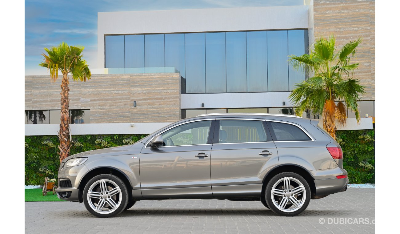 أودي Q7 TFSI quattro S-Line | 1,761 P.M  | 0% Downpayment | Perfect Condition!