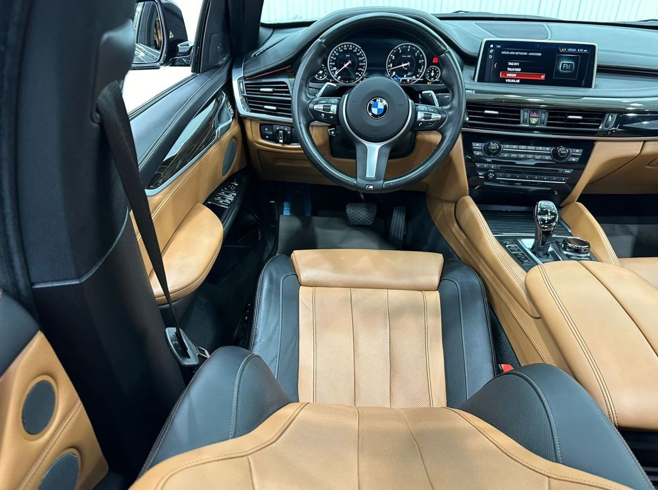 بي أم دبليو X6 50i M سبورت 2018 BMW X6 xDrive50i M-Sport, Dec 2025 BMW Service Pack, Warranty, Full BMW Service His