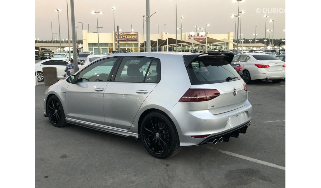 Volkswagen Golf GOLF R MODEL 2015GCC CAR PERFECT CONDITION FULL OPTION PANORAMIC ROOF LEATHER SEATS BACK CAMERA BACK