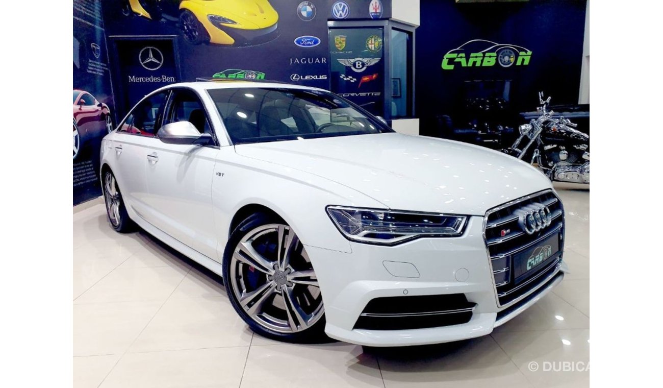 Audi S6 V8 - 2016 - GCC - UNDER WARRANTY - (1,970 AED PER MONTH )